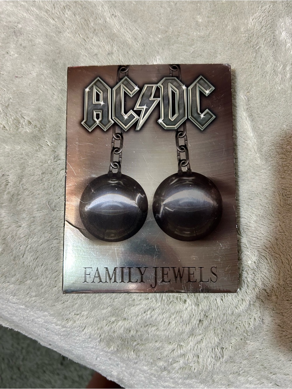 AC/DC Black and Silver 'Family Jewels' 2 disc set